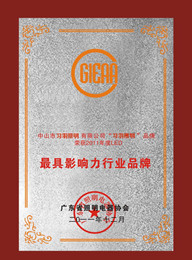最具影響力品牌