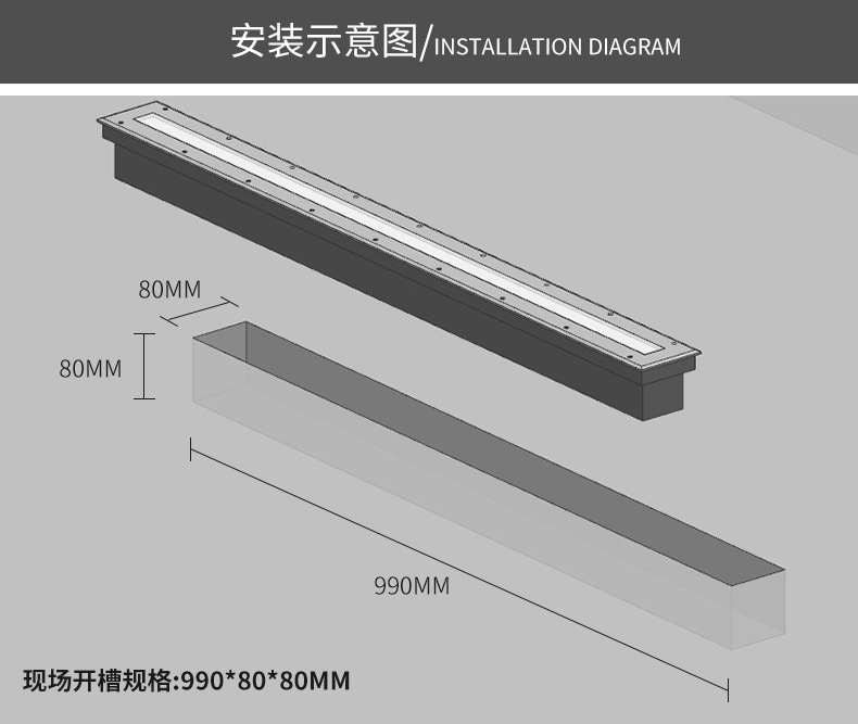 LED地埋洗墻燈