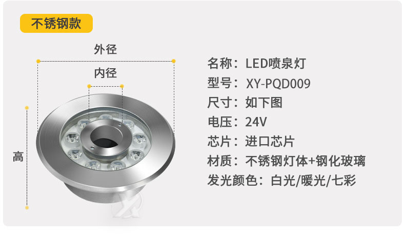 LED噴泉燈